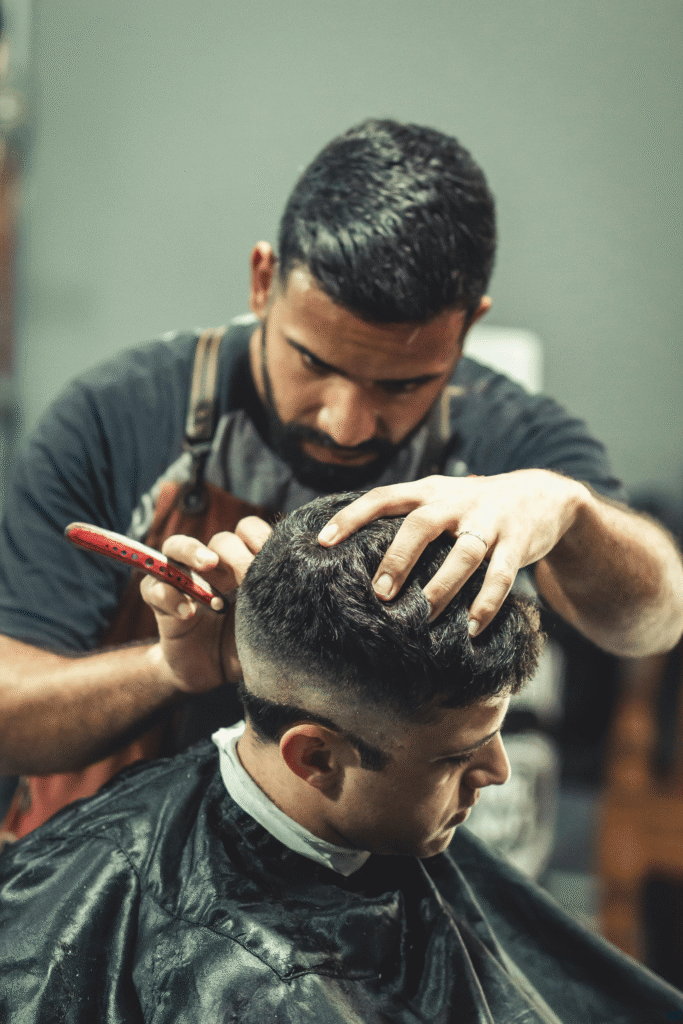 AI receptionist for barber shops

