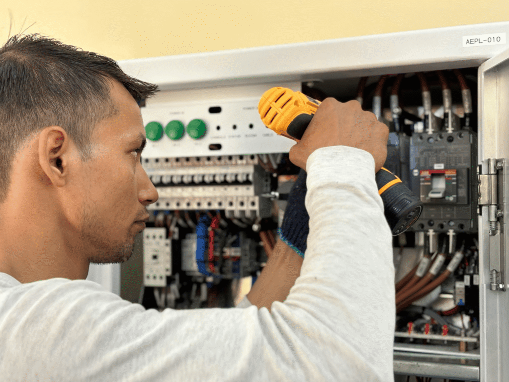ai receptionist for electricians