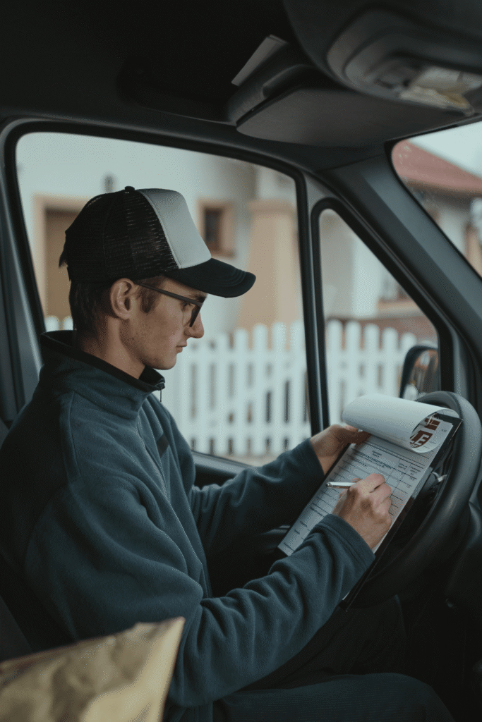 ai virtual receptionist for courier companies