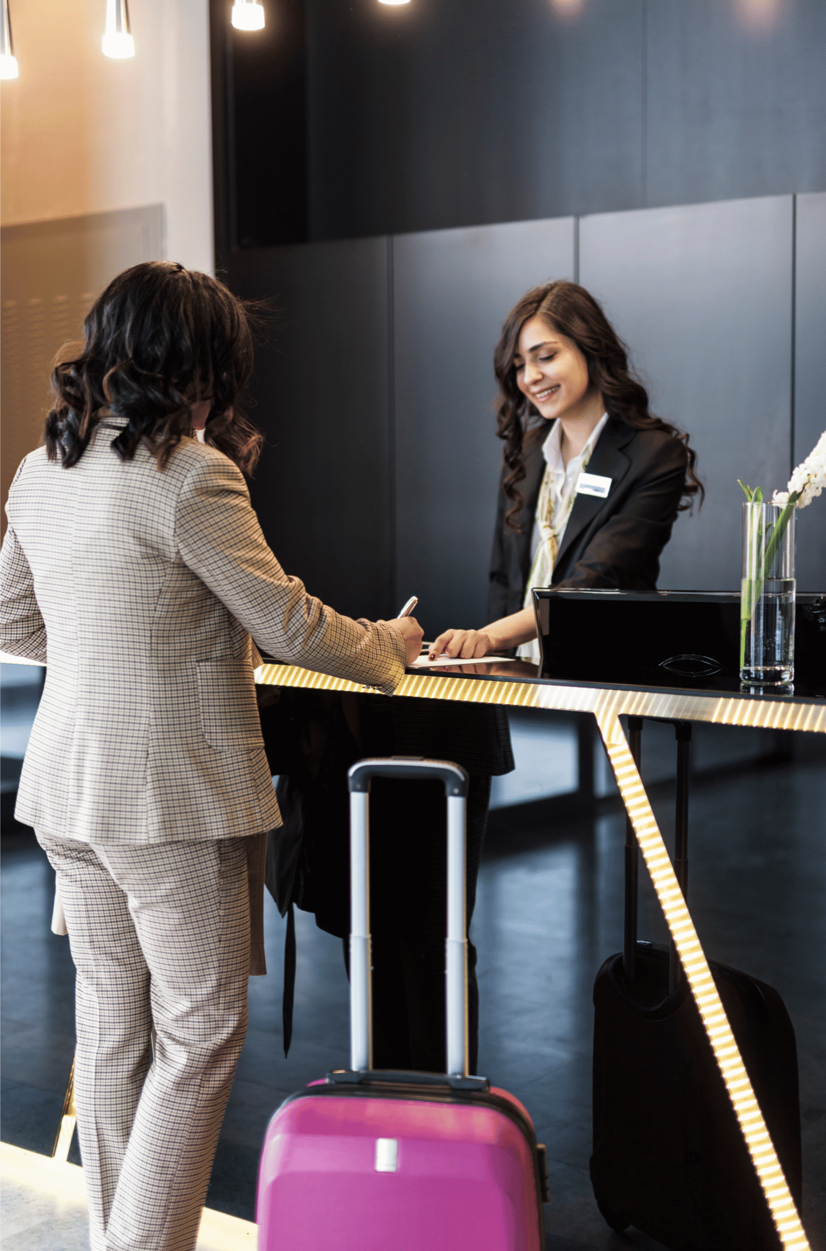 custom AI Receptionist for Cloudbeds