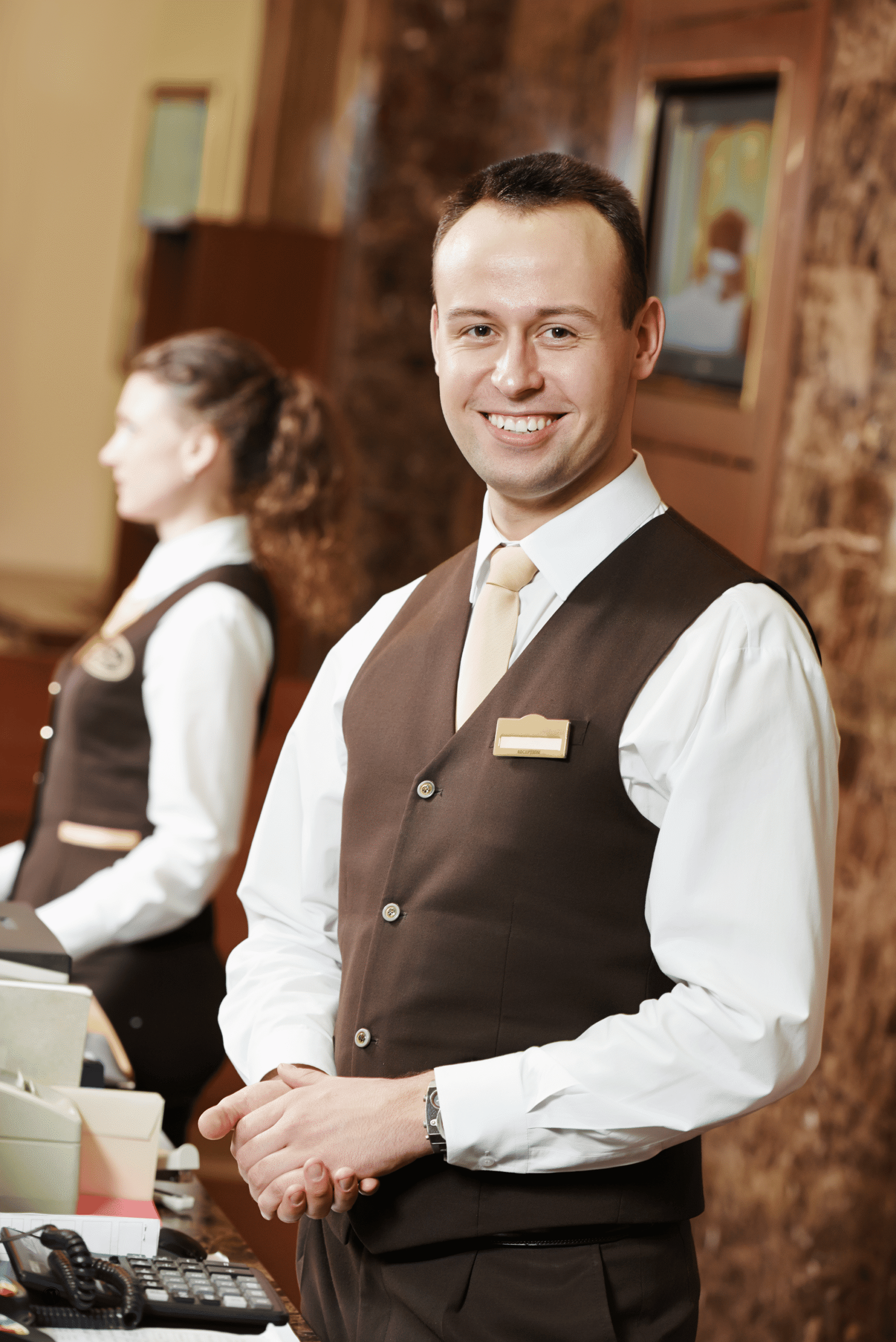 custom-built AI receptionists for Guestline